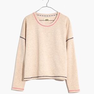 Madewell Oatmeal MWL Easygoing Sweatshirt